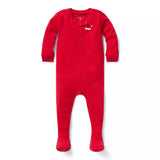 Baby Organic Cotton First Christmas Footed Pyjama