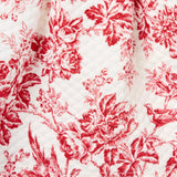 The Floral Toile Quilted Matching Baby Set